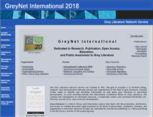 Tablet Screenshot of greynet.org